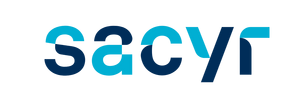 Logo de Sacyr, cliente de VYA Ingeniería y Construcción